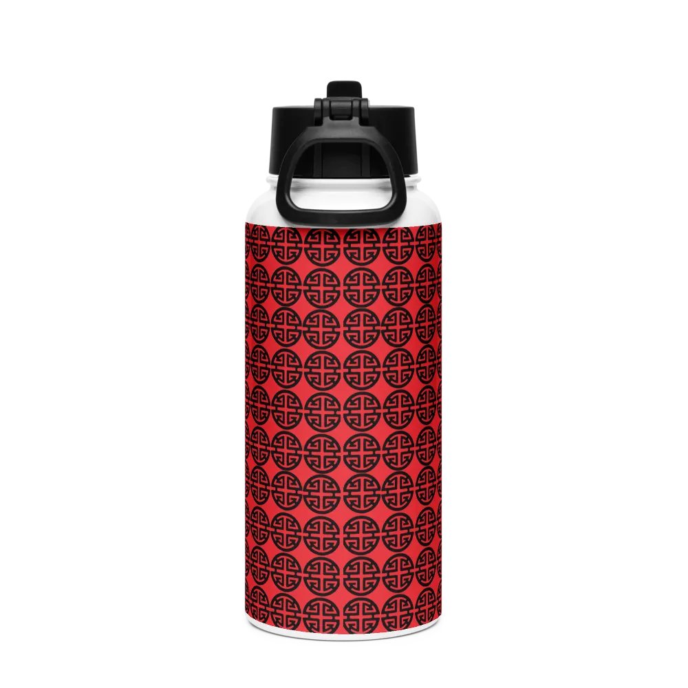 8T Sips Prosperity Stainless Steel Water Bottle product image (2)