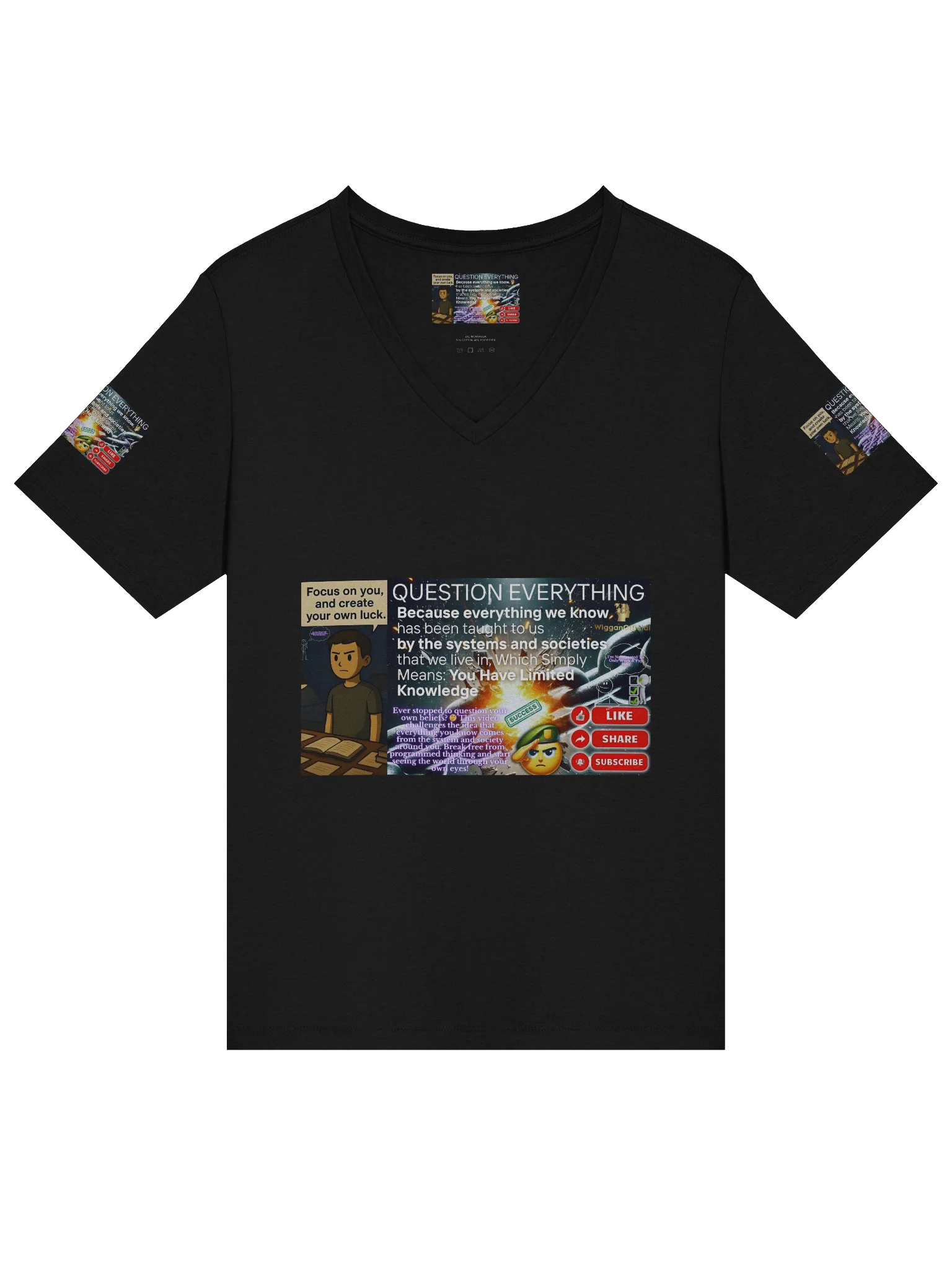 WigganOfficial Question Everything Women's Relaxed T-Shirt product image (3)