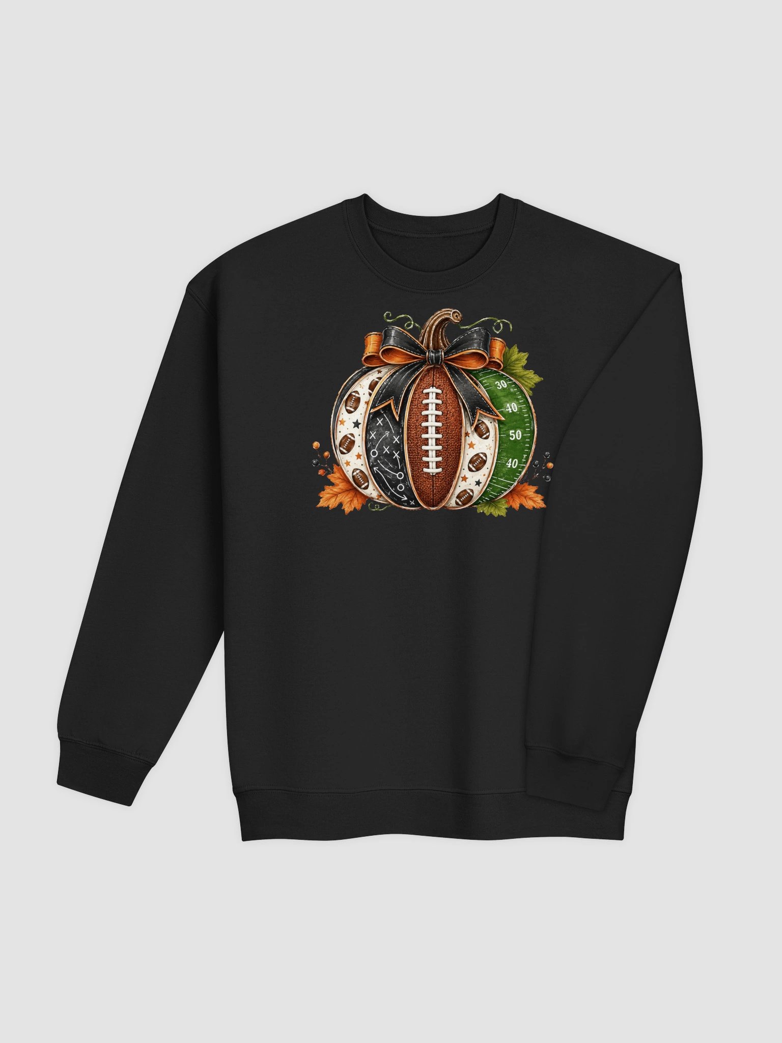 Fall Football Pumpkin Sweatshirt product image (4)