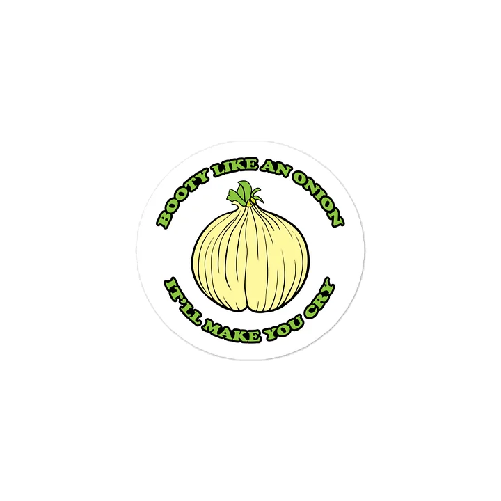 Onion Booty sticker product image (2)