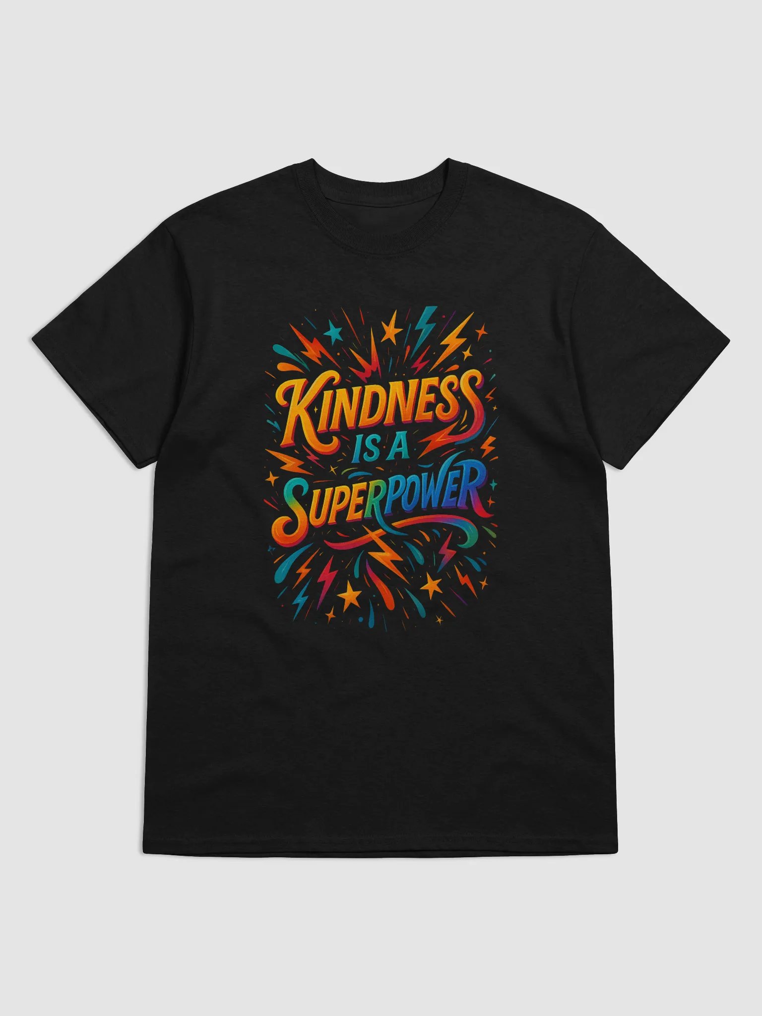 Kindness Is a Superpower – Bold Positive Message Tee product image (2)