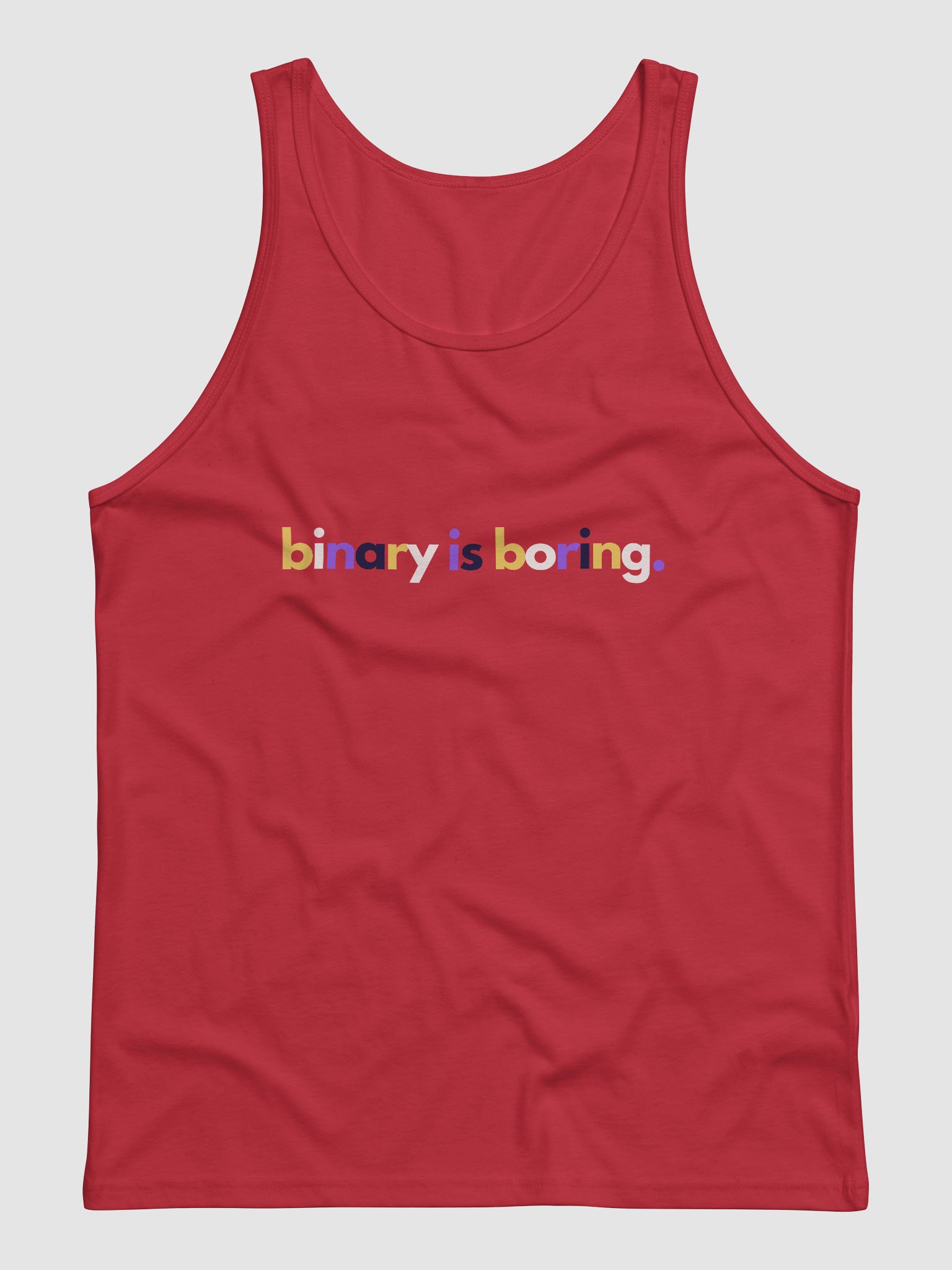 Binary Is Boring Tank product image (1)