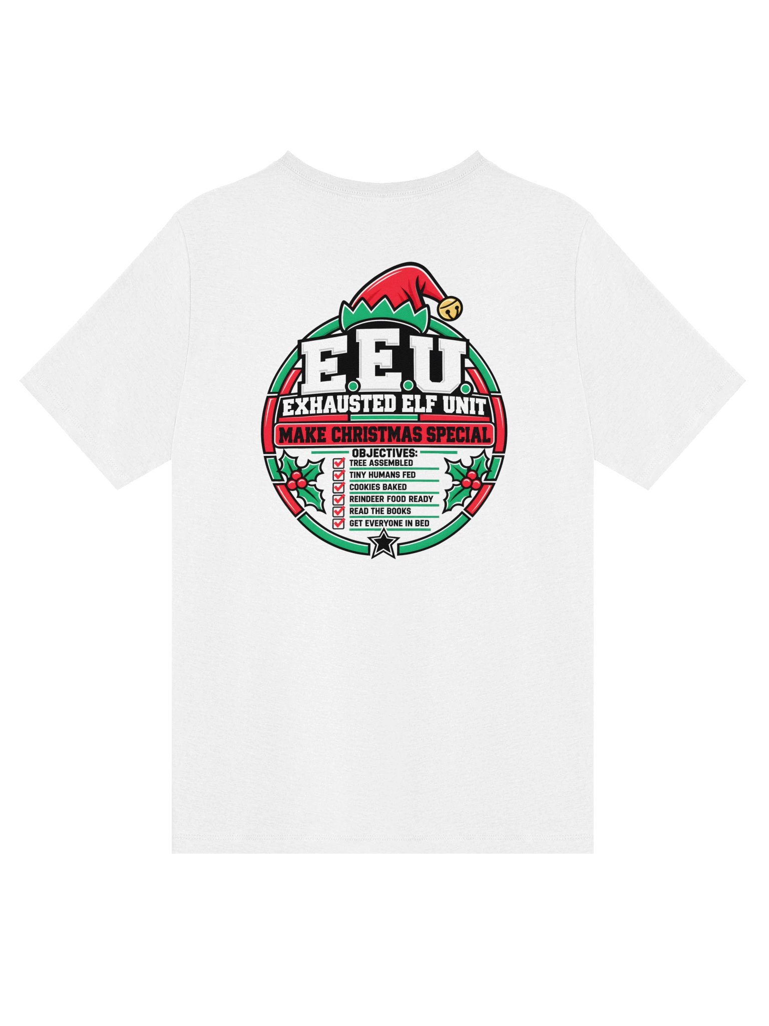 Exhausted Elf Unit Women's V-Neck | White product image (2)