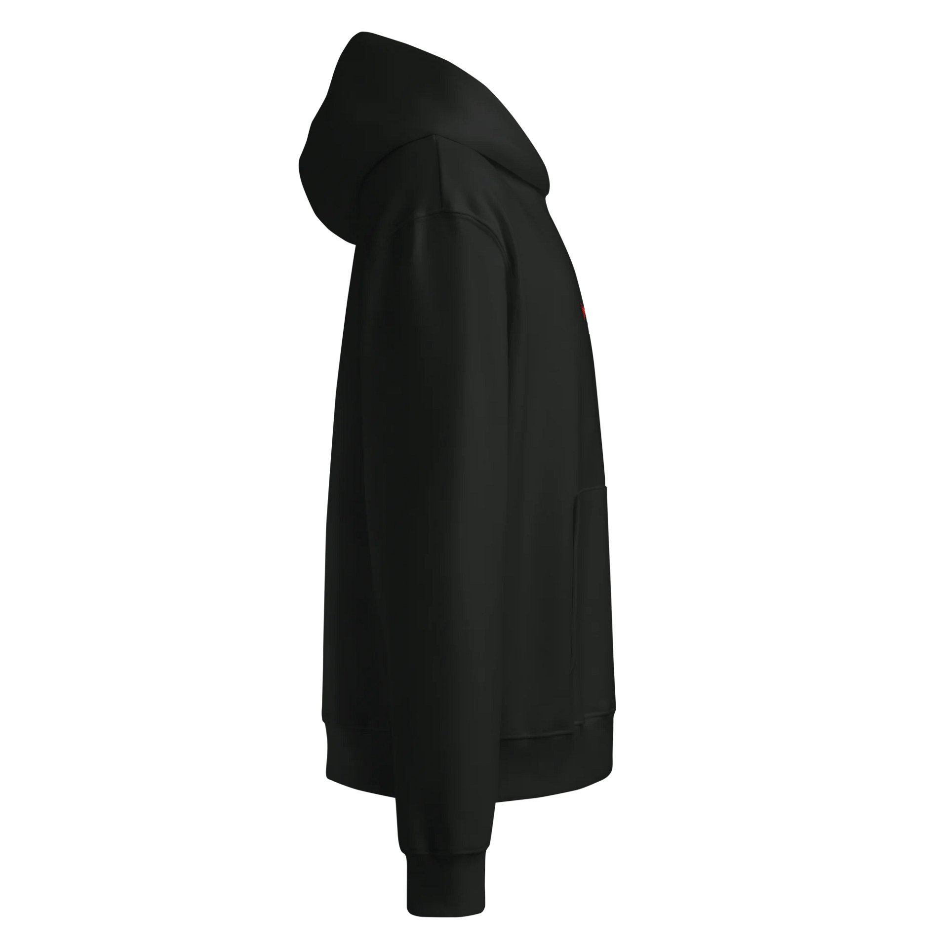 IMproving Myself Embroidered Hoodie (Black) product image (4)
