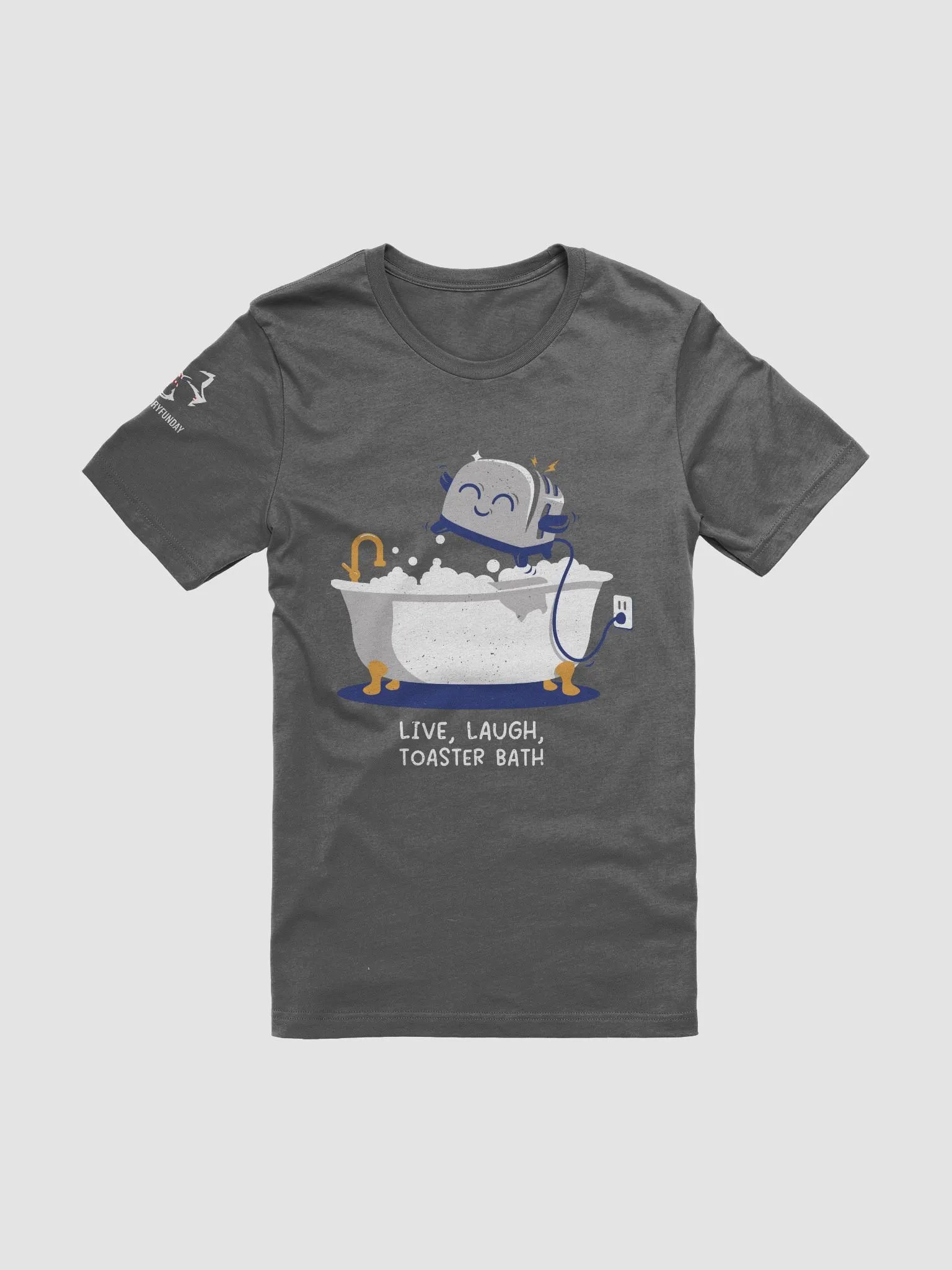 Live, Laugh, Toaster Bath Women's Tee product image (1)