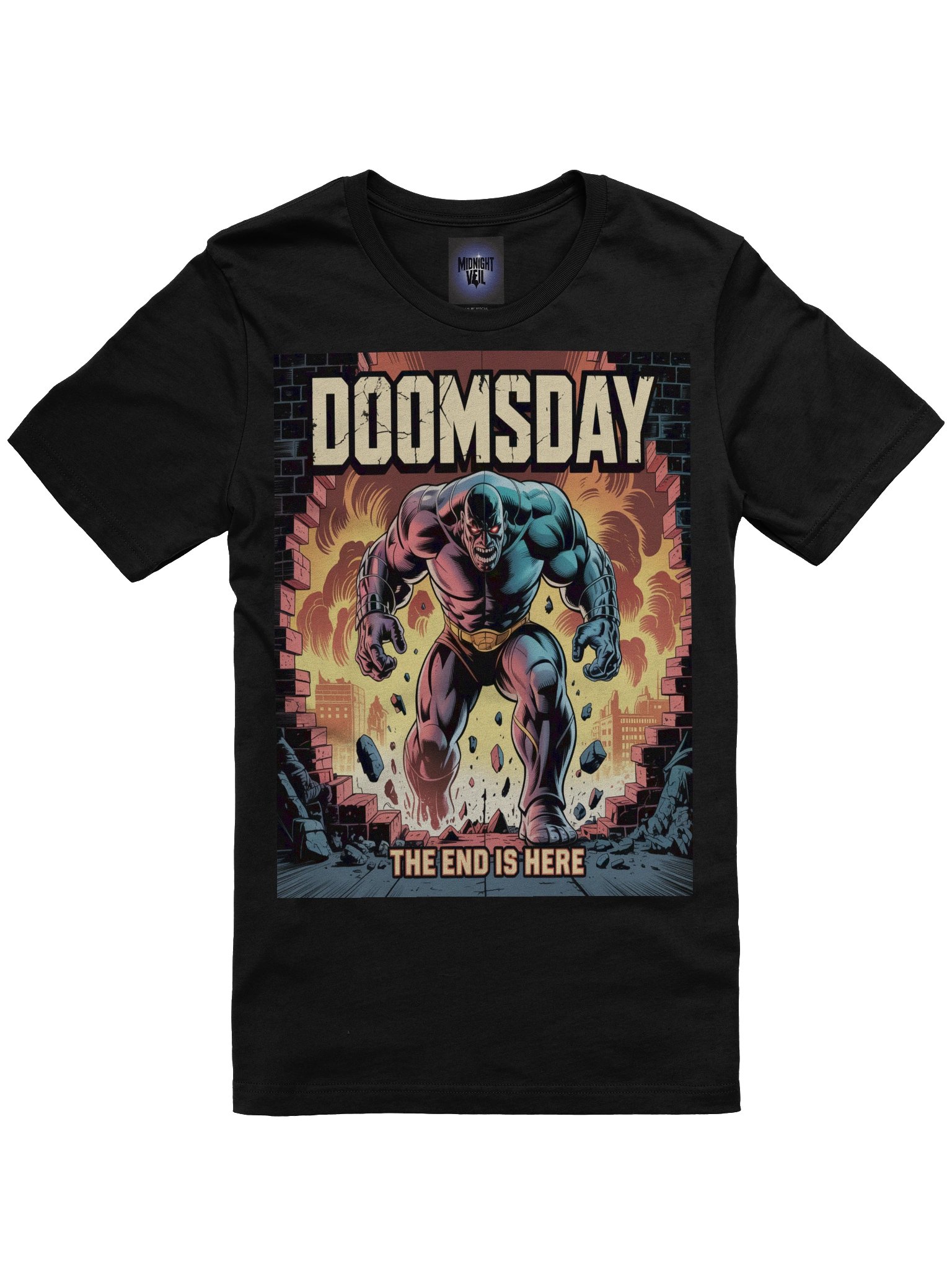 The End is Here: Doomsday Urban Apocalypse Supersoft Tee product image (3)