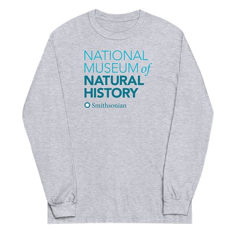 National Museum of Natural History Large Logo Long-Sleeve Tee (Unisex) product image (1)