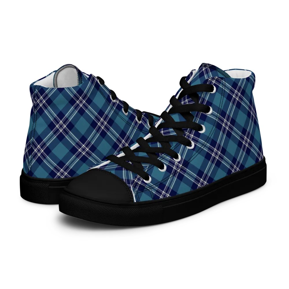 St Andrews Tartan Men's High Top Shoes product image (8)