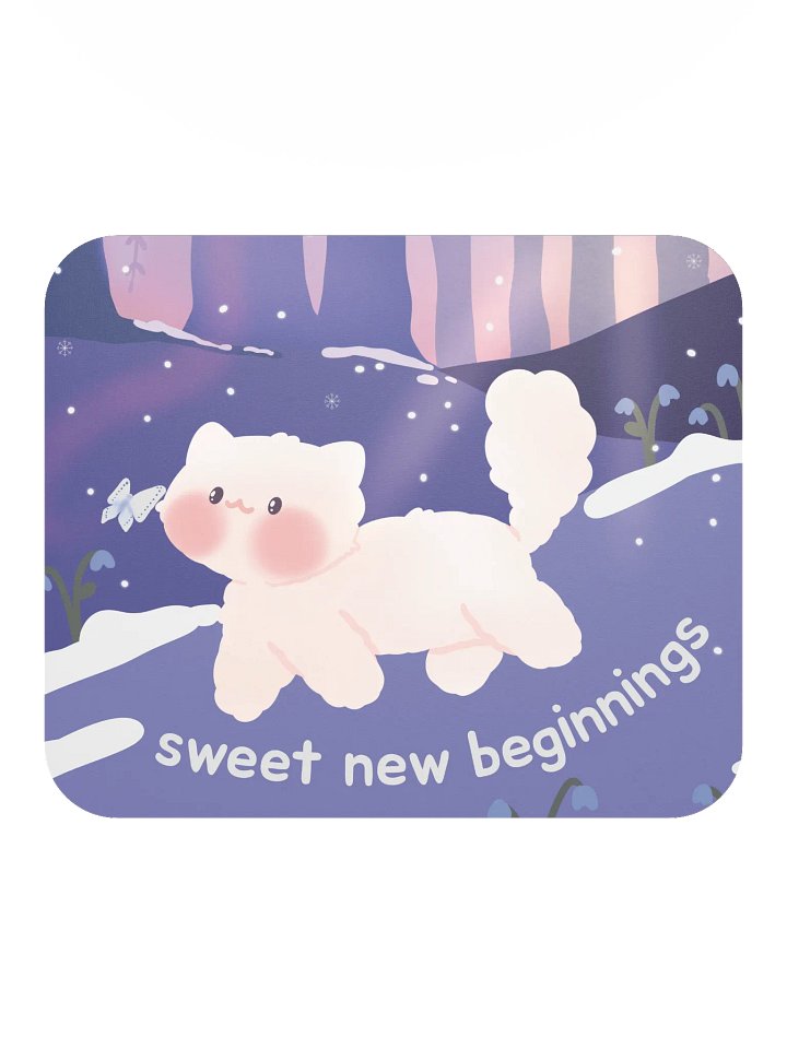 Sweet New Beginnings Mouse Pad product image (1)