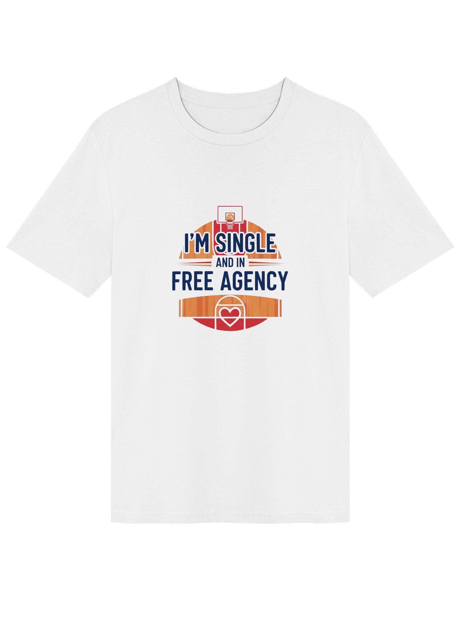 I'm Single And In Free Agency Novelty T-Shirt product image (9)