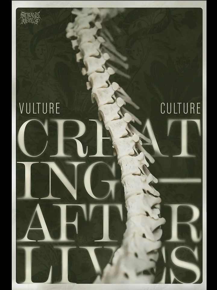 Vulture Culture: Creating Afterlives Poster product image (1)