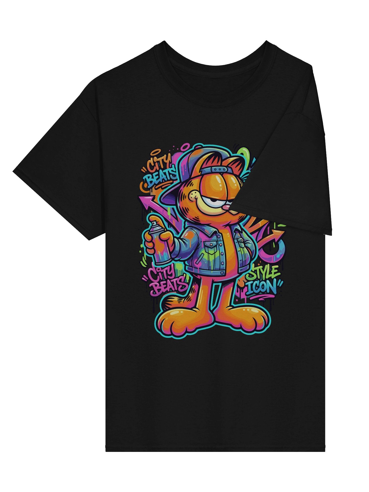 Garfield graffiti t-shirt product image (26)