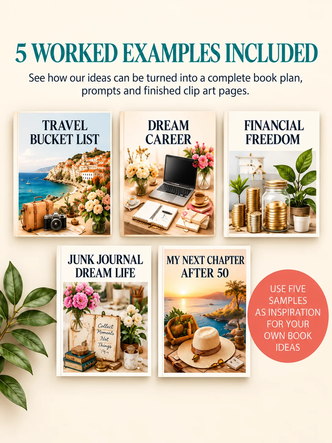 Clip Art Vision Board Book Planning Kit product image (5)