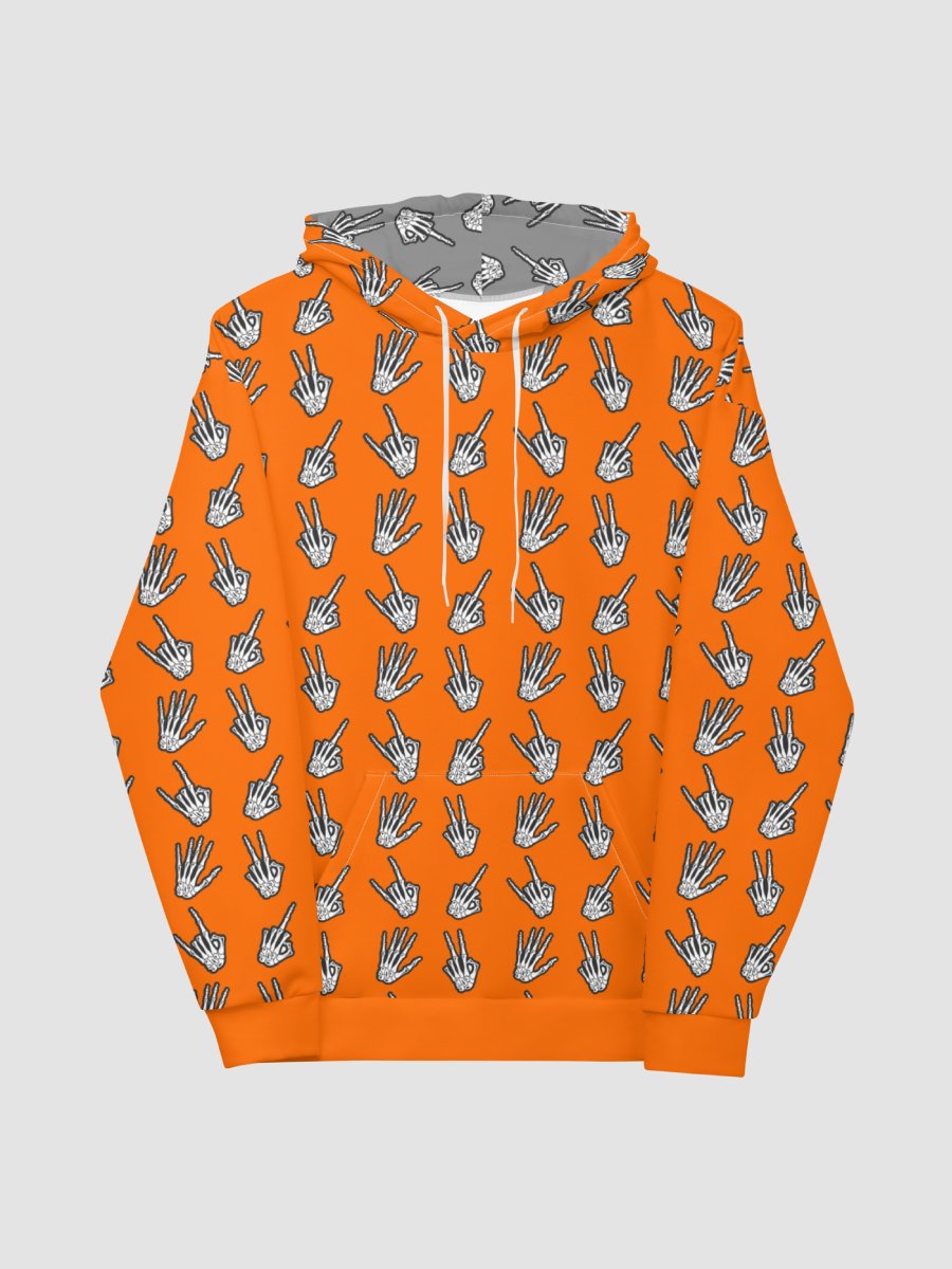 Bone Zone pattern classic hoodie product image (6)