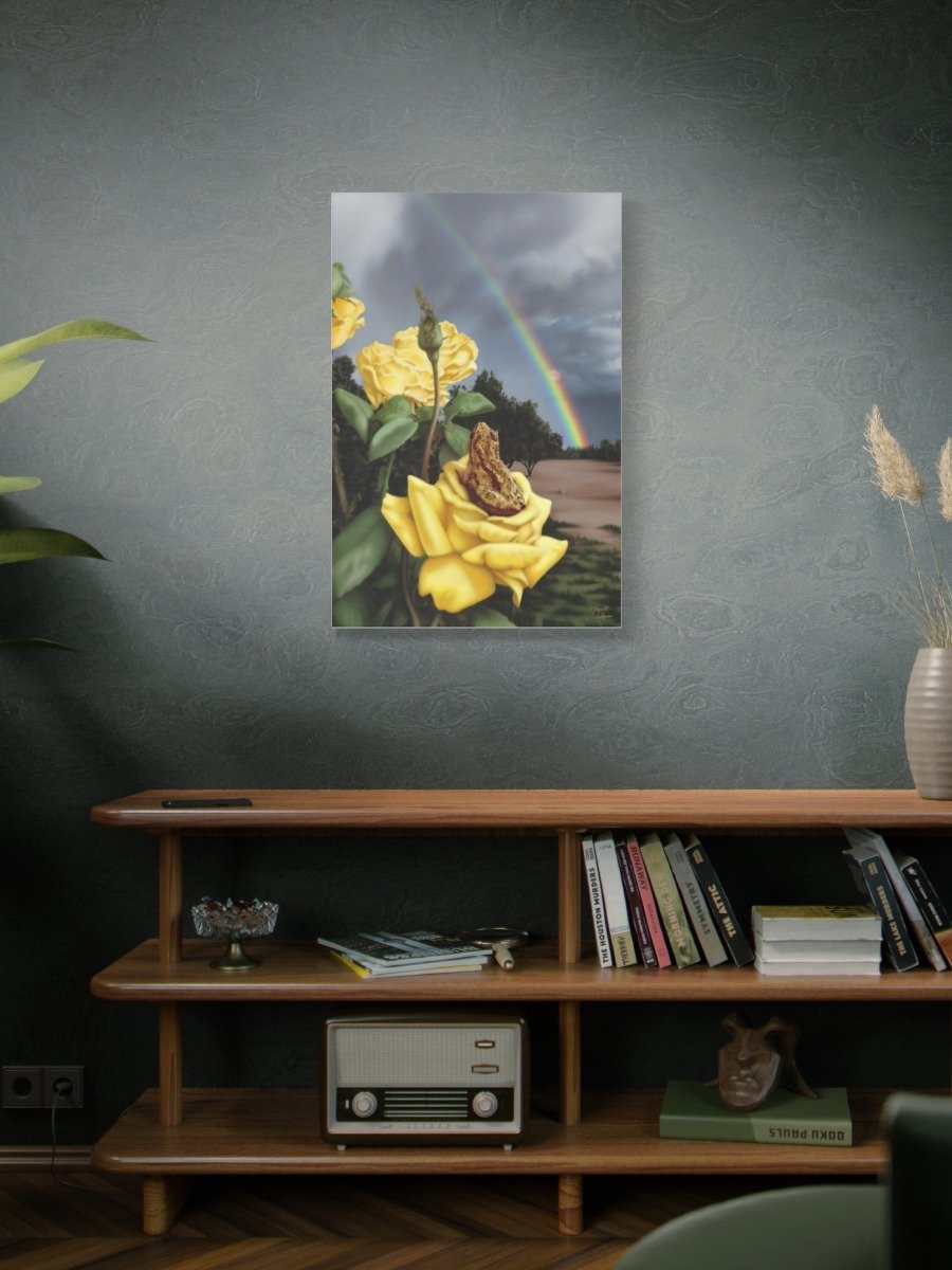 Wonder Frog: Desert Rainbow Fine Art Print 24x36 product image (2)