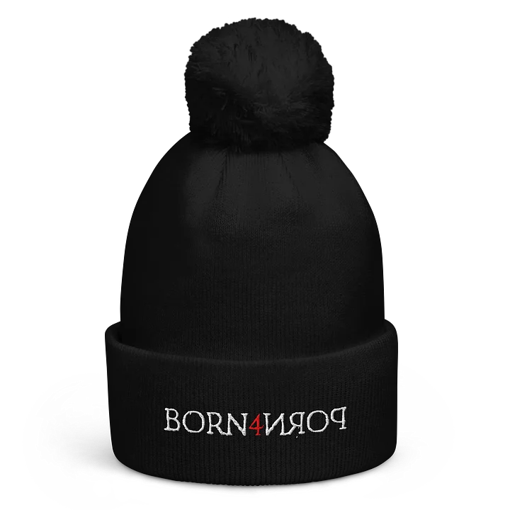 BORN4PORN pom pom hat product image (1)
