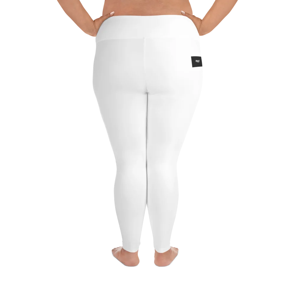 All-Over Print Plus Size Leggings BL product image (2)