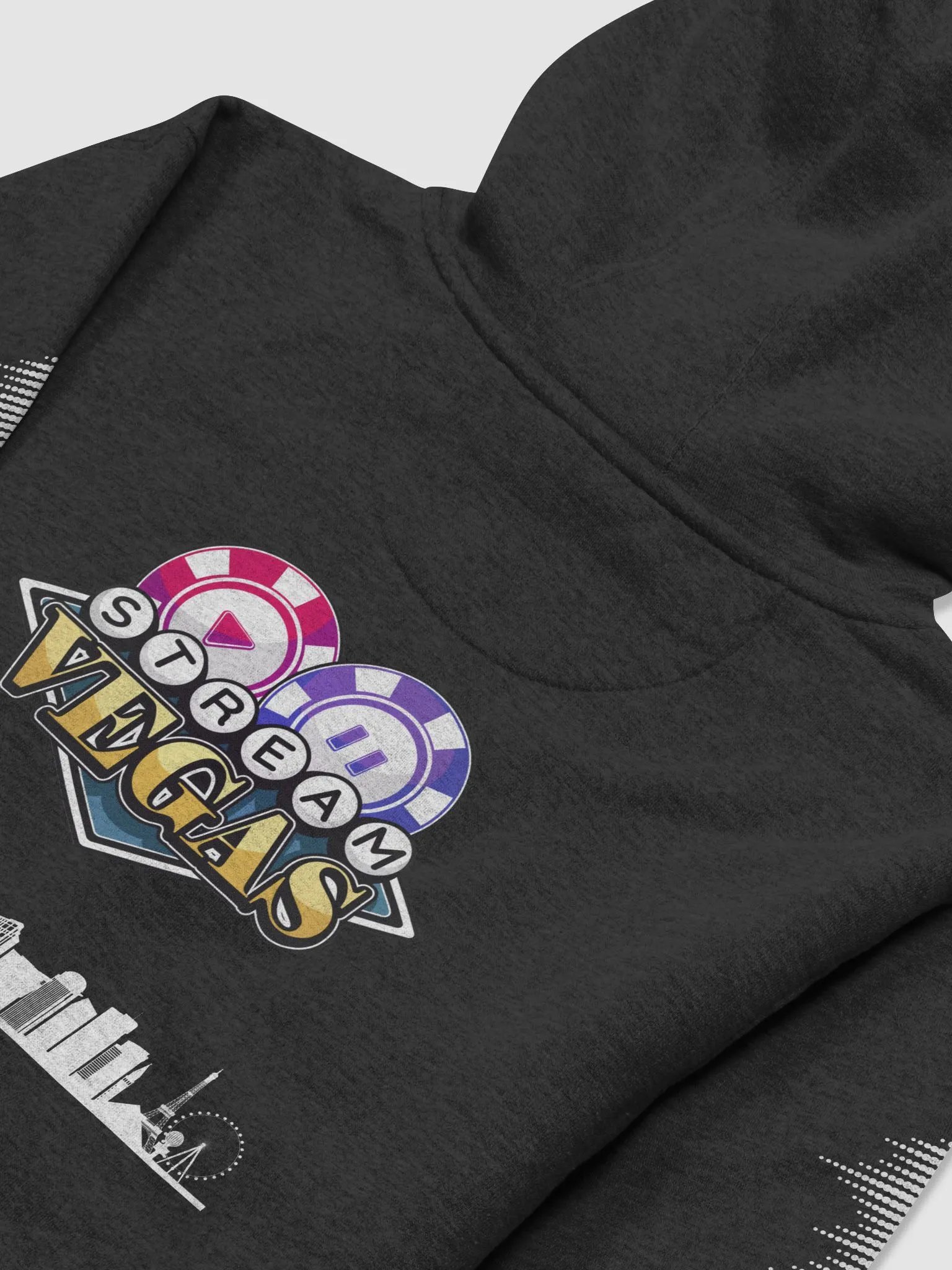 Eat Sleep Stream Vegas Heather Hoodie product image (4)