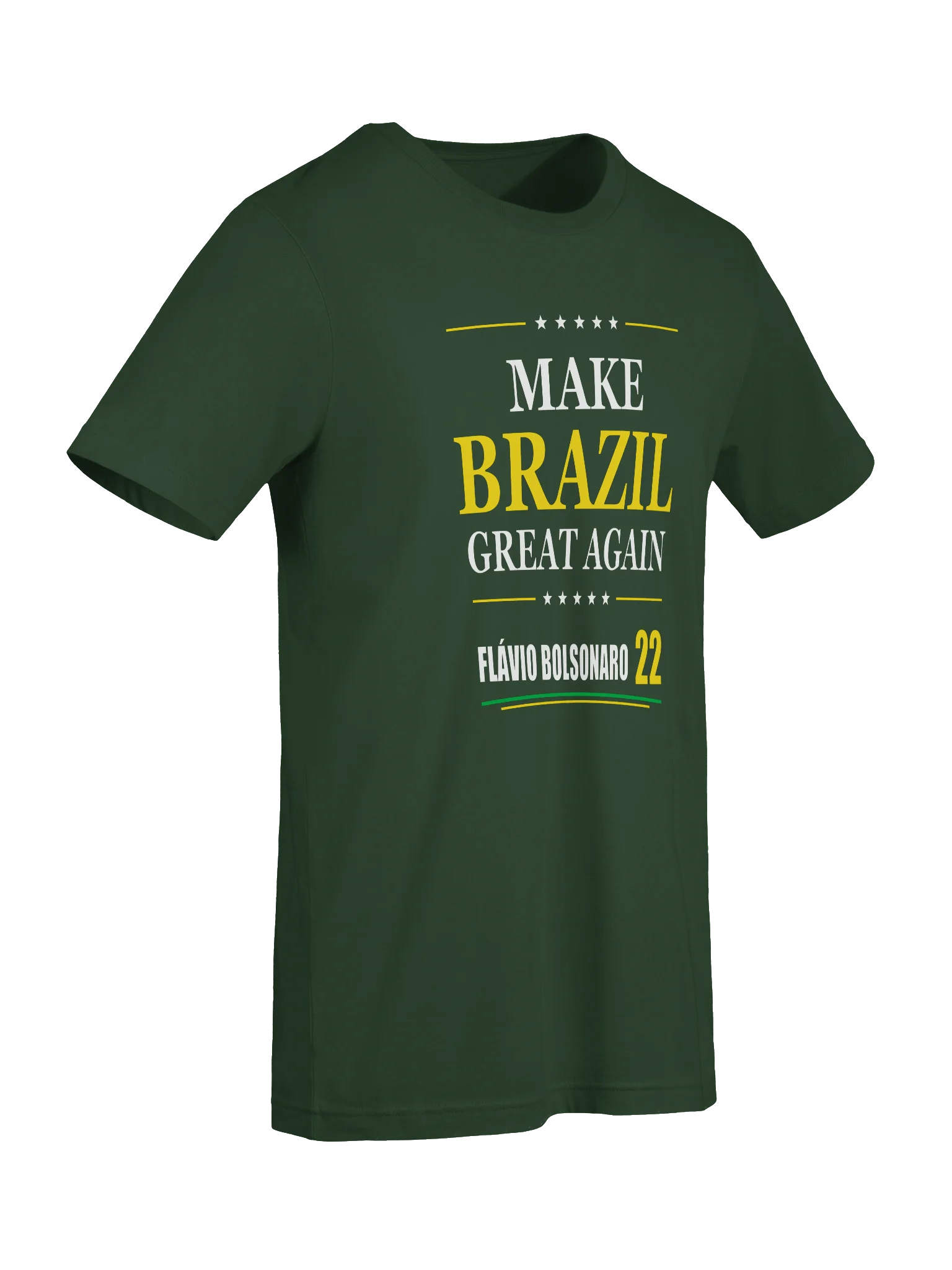 Make Brazil Great Again — Flávio Bolsonaro 22 T-Shirt - Model II product image (21)