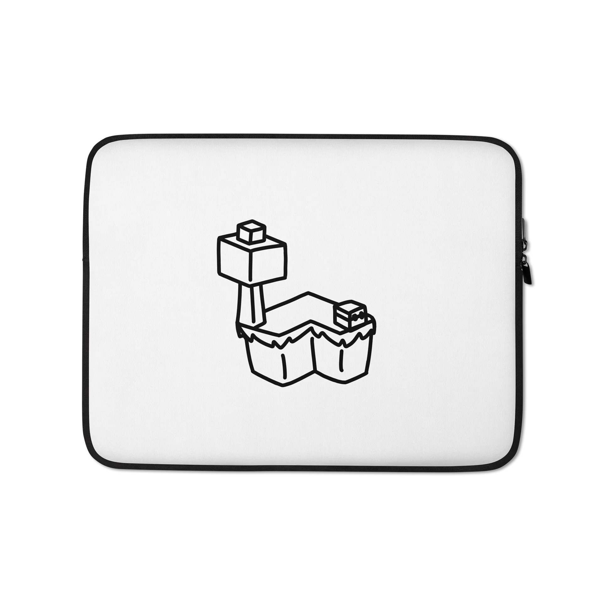 Skyblock Laptop Sleeve product image (1)