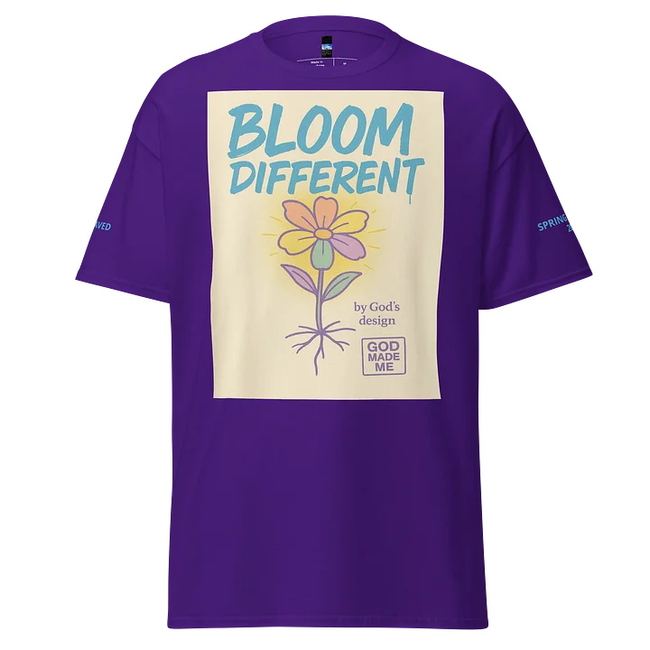 BLOOM DIFFERENT Graphic T-Shirt product image (1)