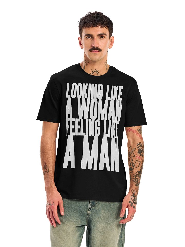 FEELING LIKE A MAN | BLACK T product image (2)