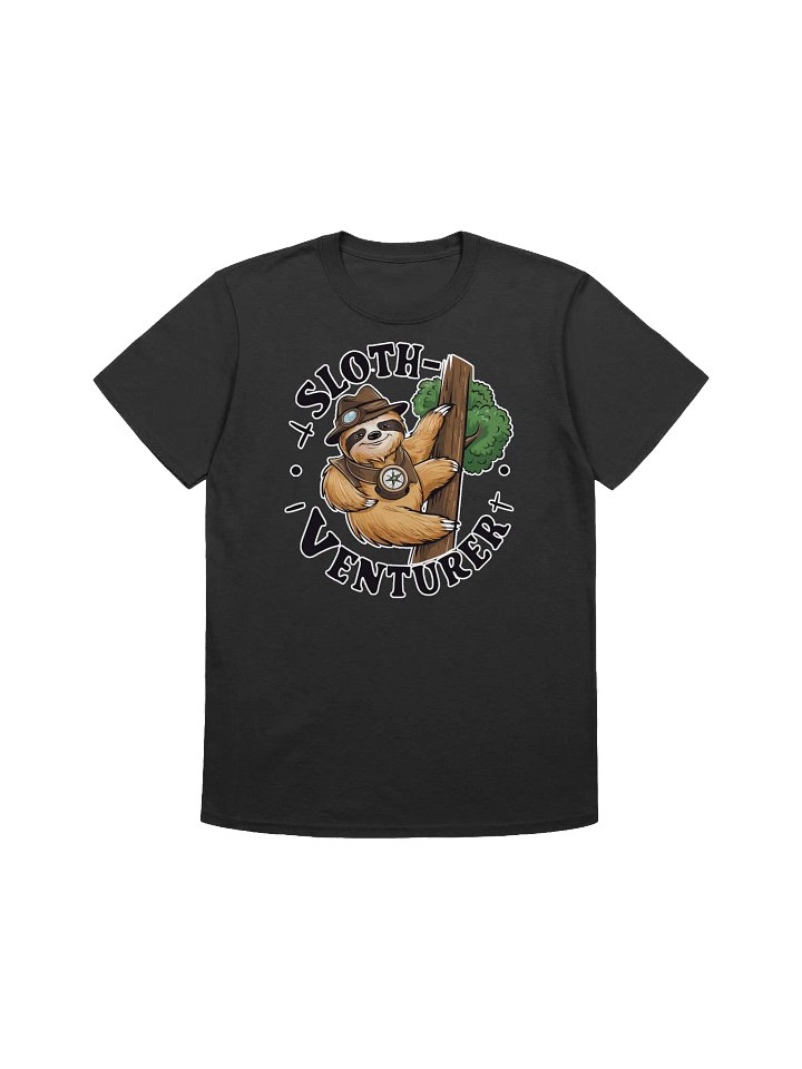 Sloth Lover - Sloth-Venturer - Embrace the Slow Lane T-Shirt product image (6)