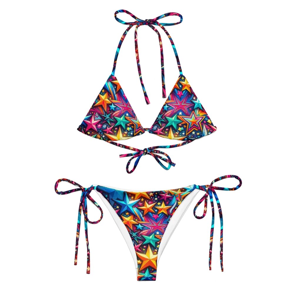 Vibrant Stars String Bikini product image (2)