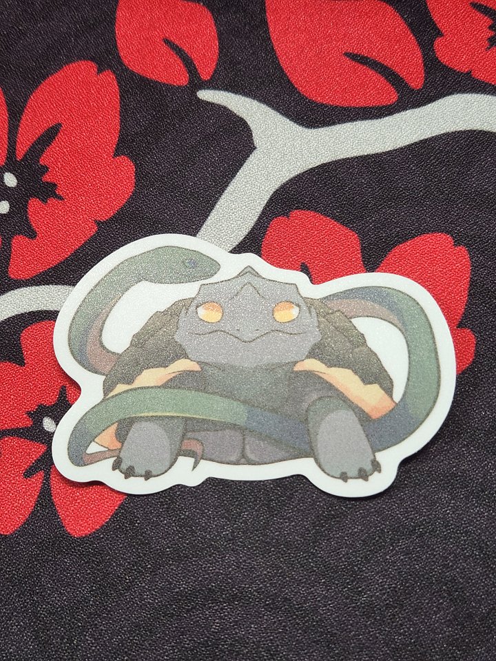 WoWoKo - Four Symbols - Black Tortoise - Sticker product image (2)