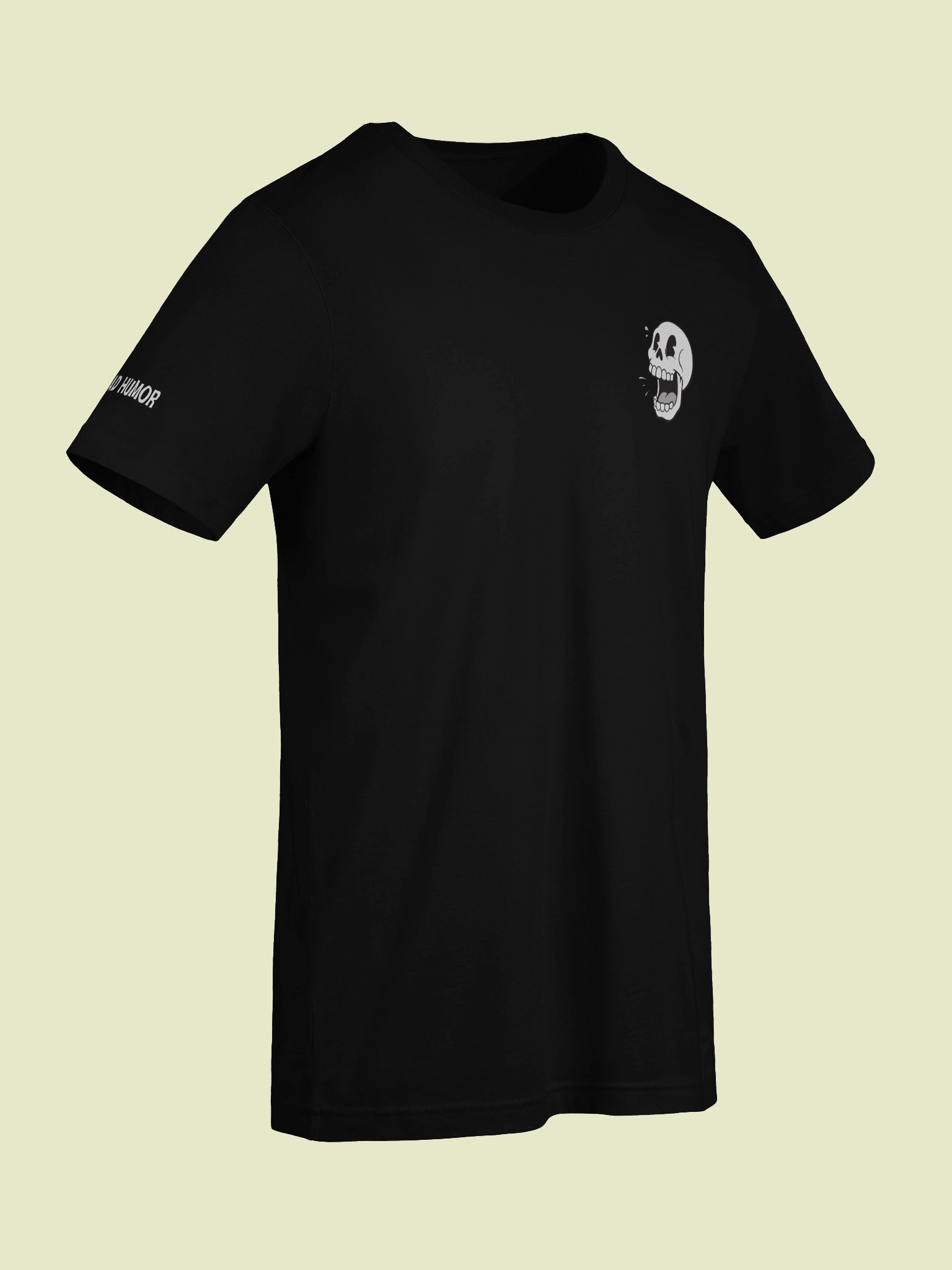 Laughing Skull Left Chest Tee product image (3)