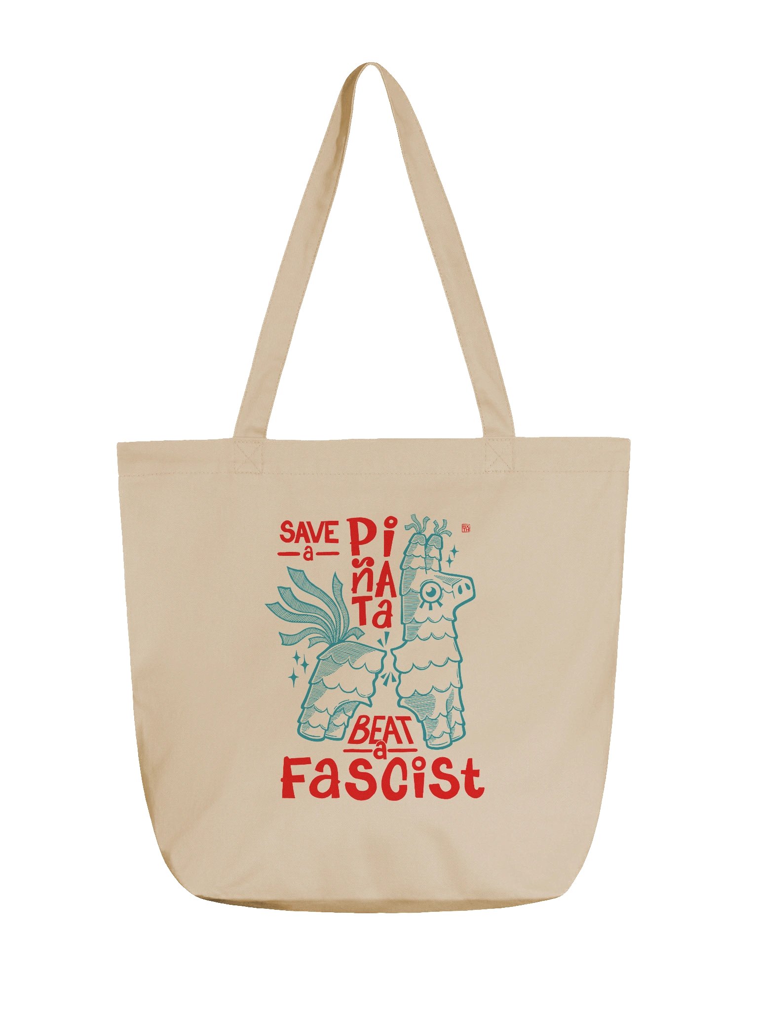 Save a Piñata, Beat a Fascist Totebag product image (1)
