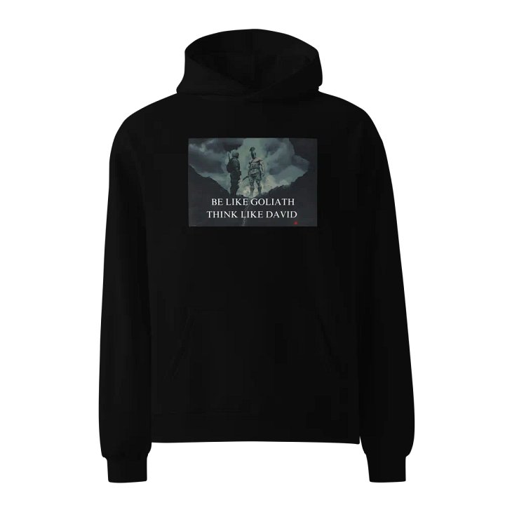 Goliath vs. David Oversized Hoodie product image (1)