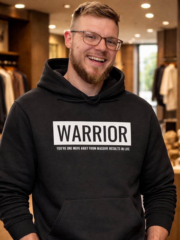 I am Warrior Eco Hoodie product image (1)