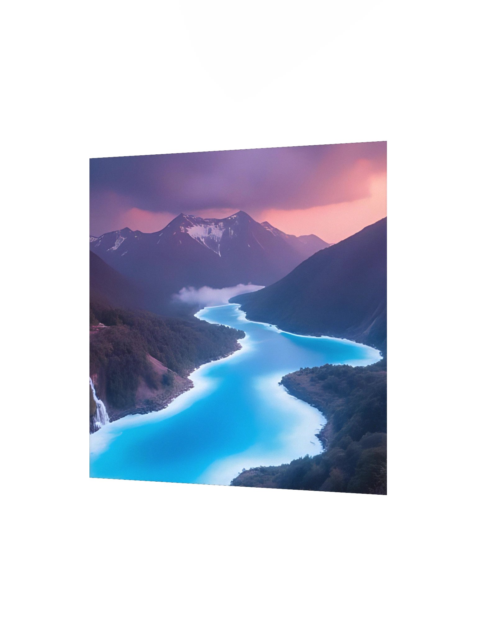 Sunset Valley Matte Poster product image (6)