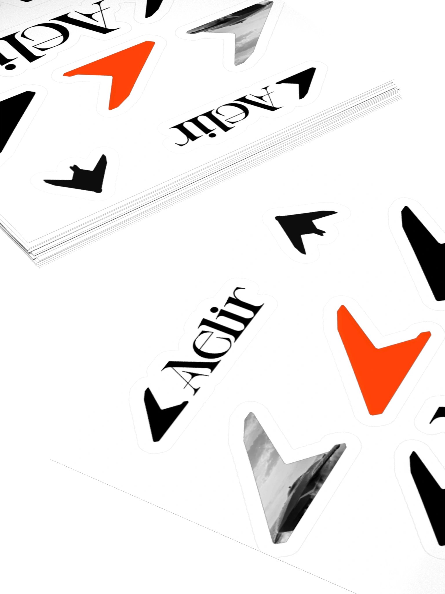Minimal Arrow Trio Kiss Cut Stickers product image (11)