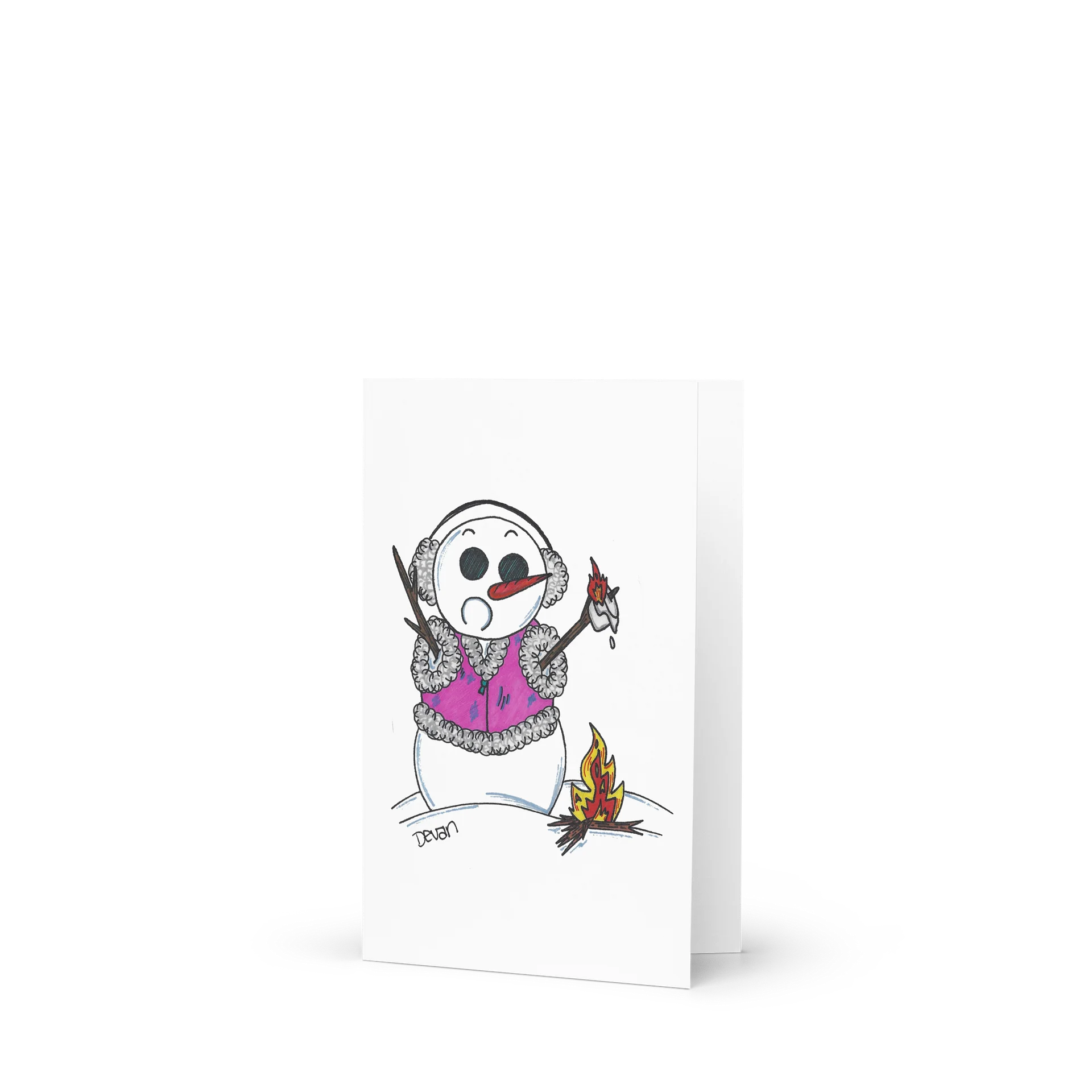 Snow Peeps: Marshmallow Card product image (1)