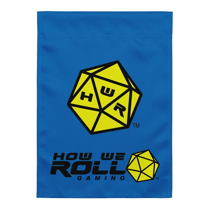 How We Roll Gaming Garden Flag product image (1)