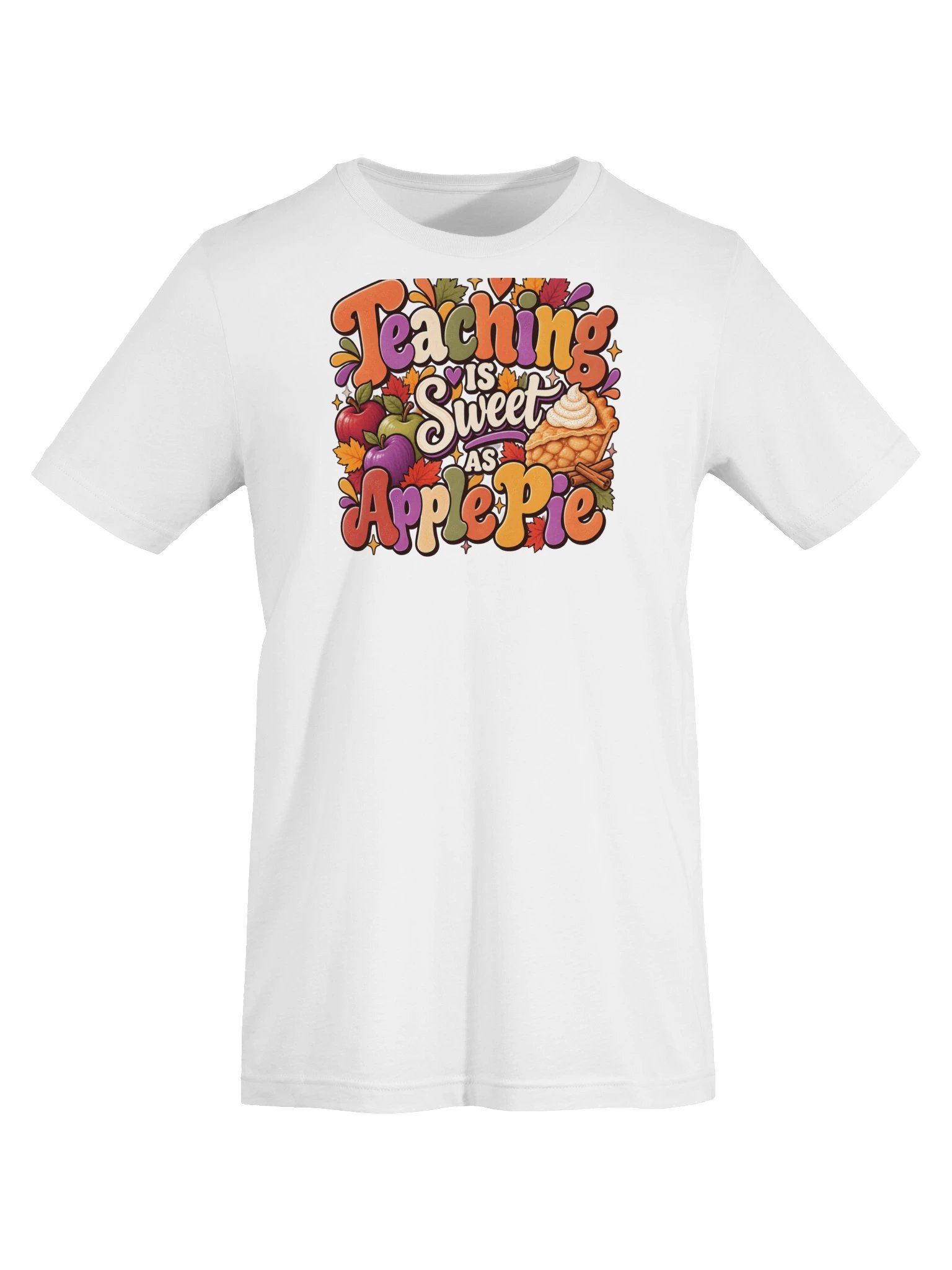 Teaching Is Sweet as Apple Pie T-Shirt product image (17)