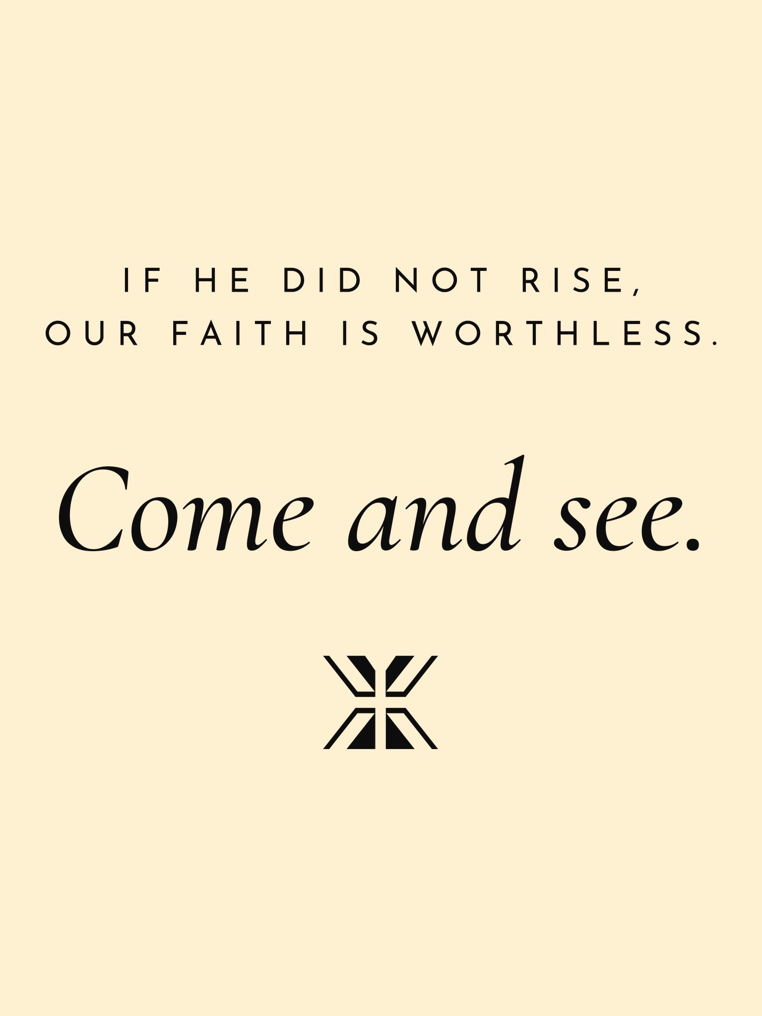 The Empty Tomb Tee (Natural) product image (3)