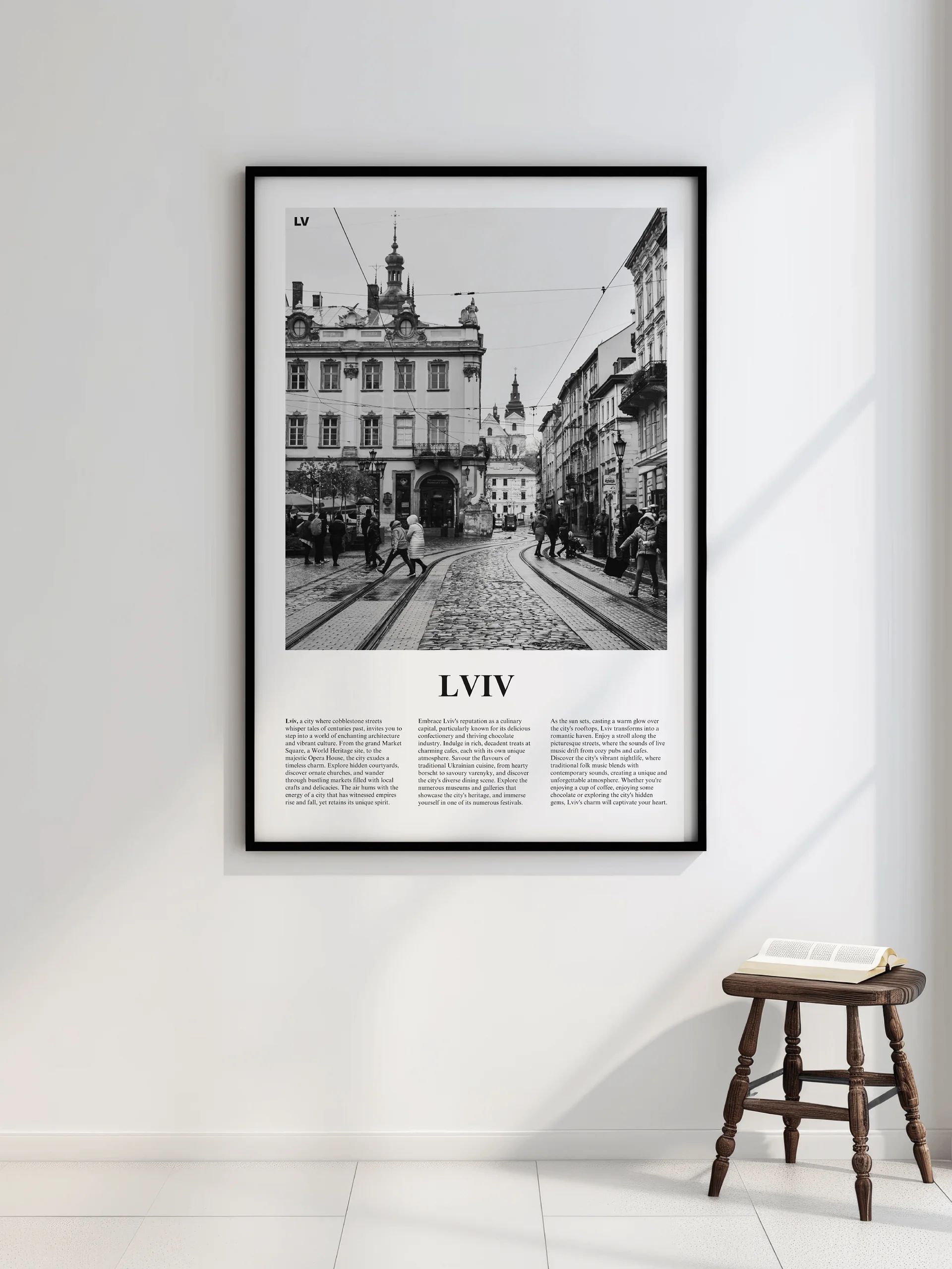 Lviv 02 Newspaper Poster | Framed product image (17)