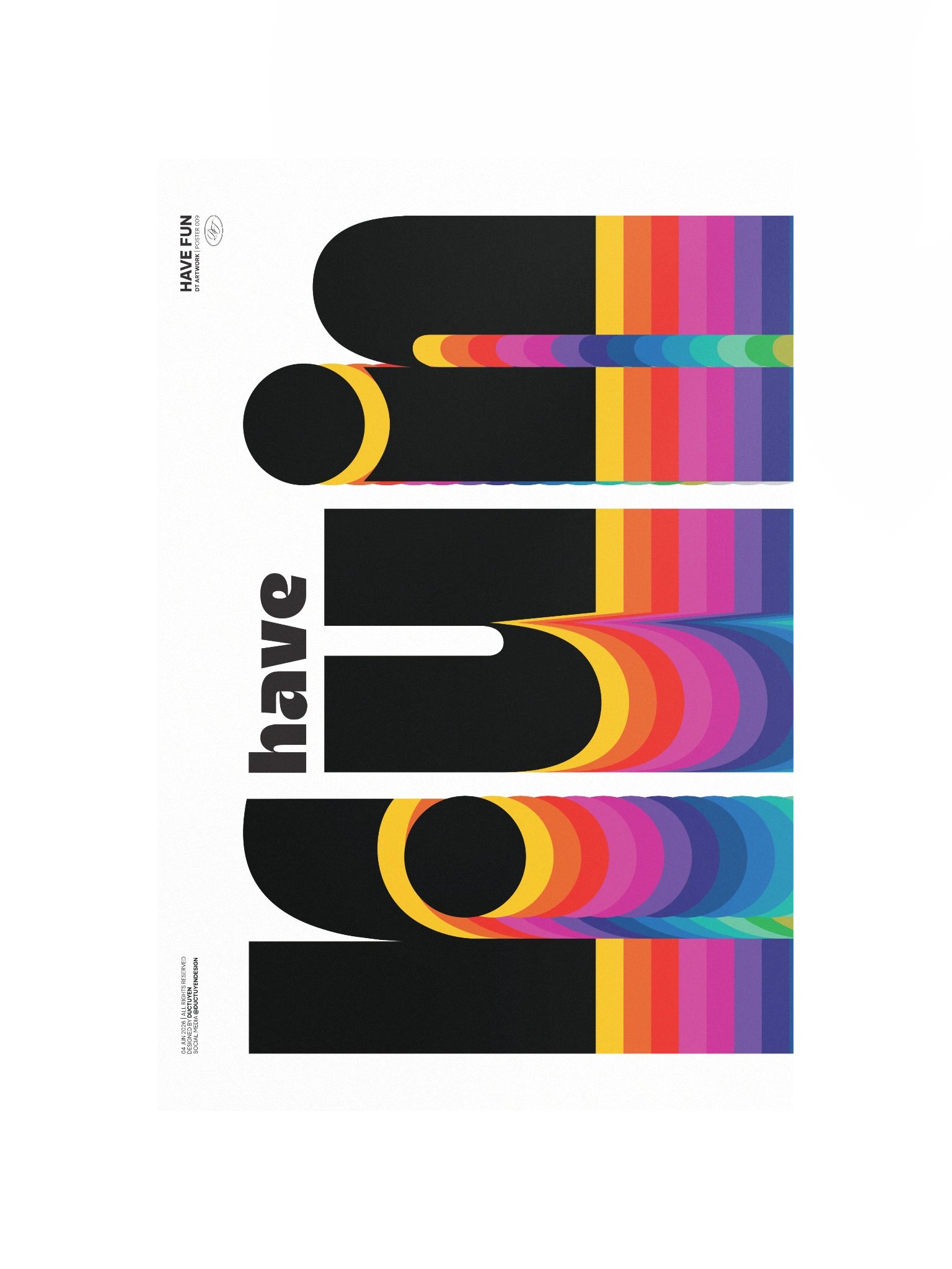 "Have Fun" Print Poster (Unframe) product image (8)