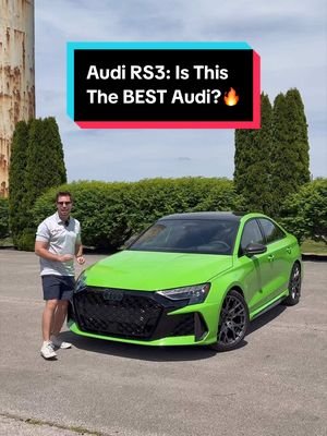 While the 2026 Audi RS3 isn’t the biggest Audi, is it the best one?? #audi #audirs3 #carreview #cars #carconfections 