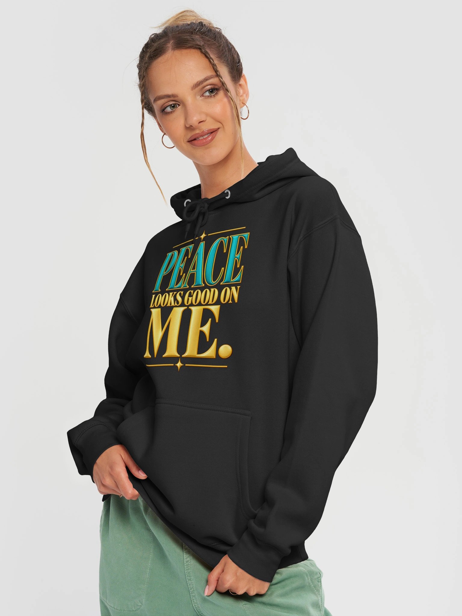 Peace Looks Good on Me Hoodie product image (5)