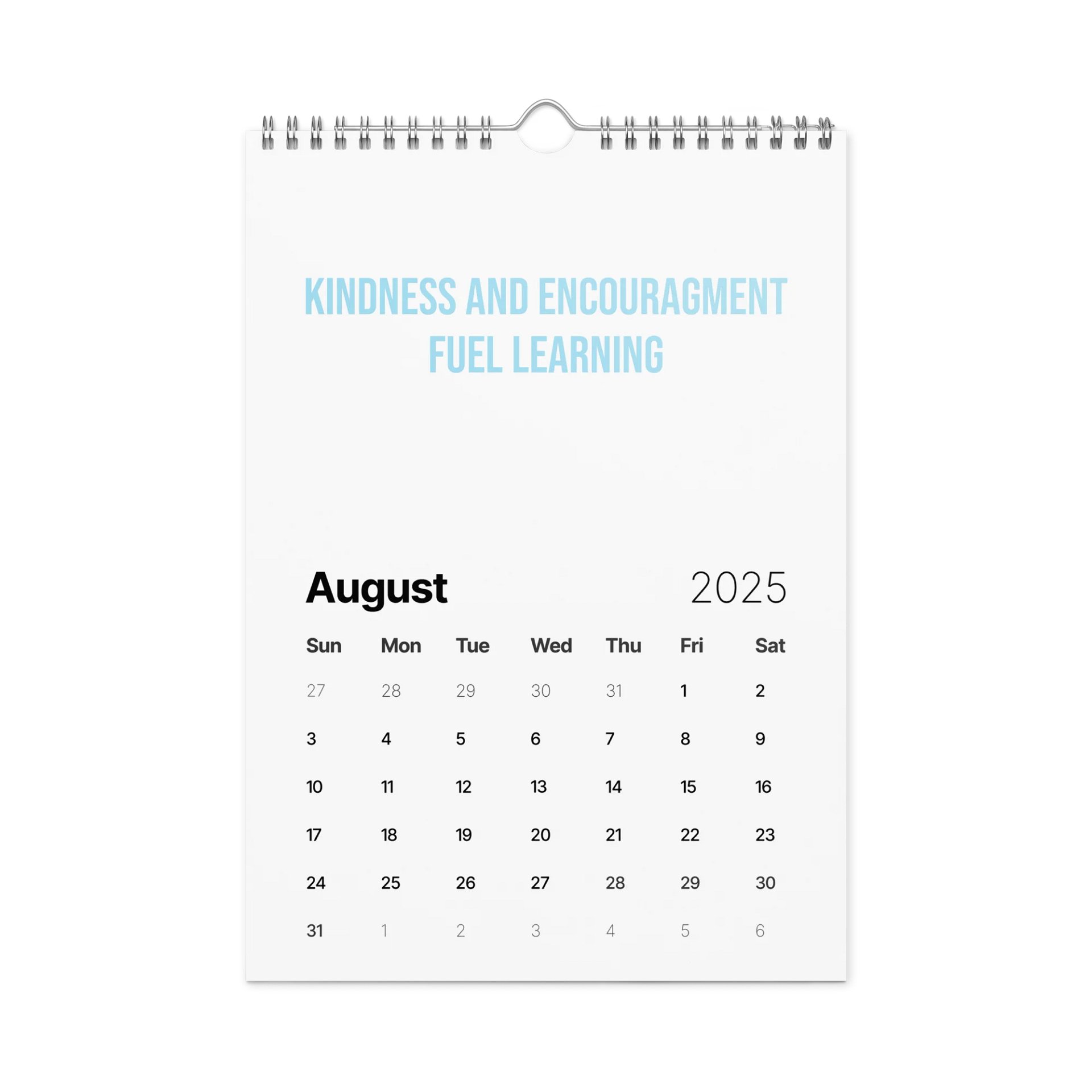 Beacon of Hope 2025 Wall Calendar: Be the Light product image (2)