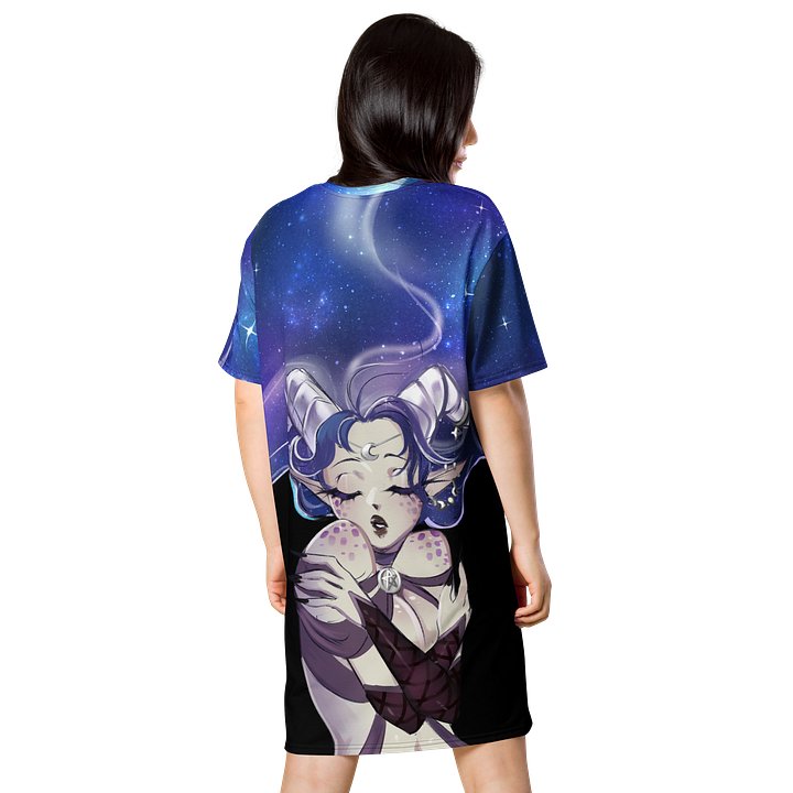 Starry Haired Dreamer T-Shirt Dress product image (2)
