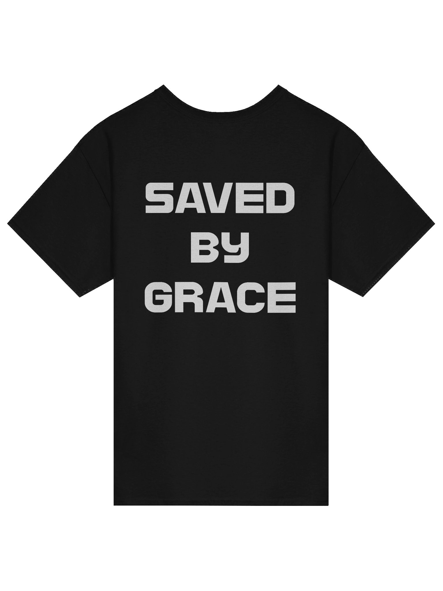 YHWH Heavyweight Tee - Bold Faith "Saved by Grace" product image (4)
