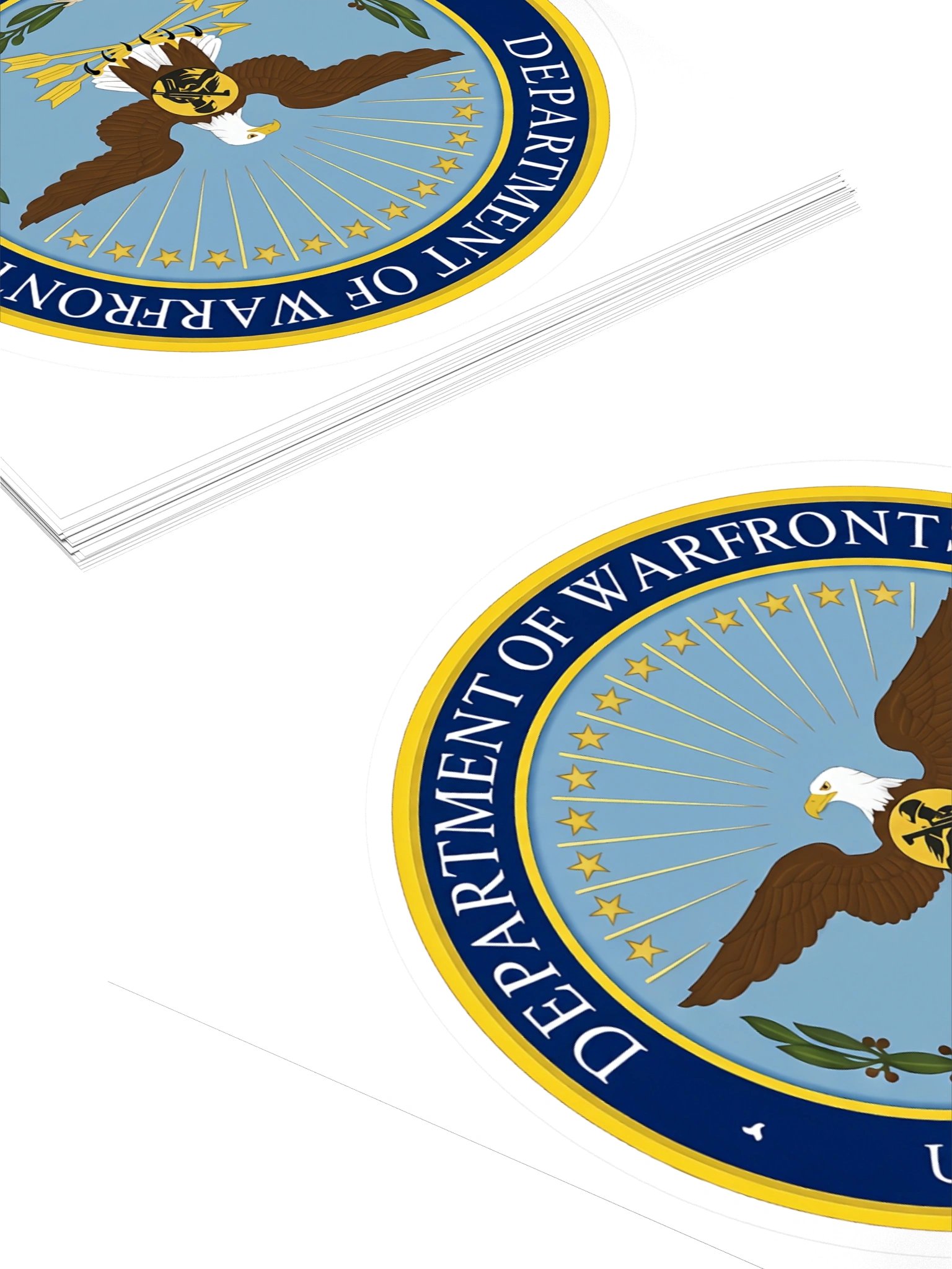 Department of WarFronts Sticker — DWR-04 product image (4)