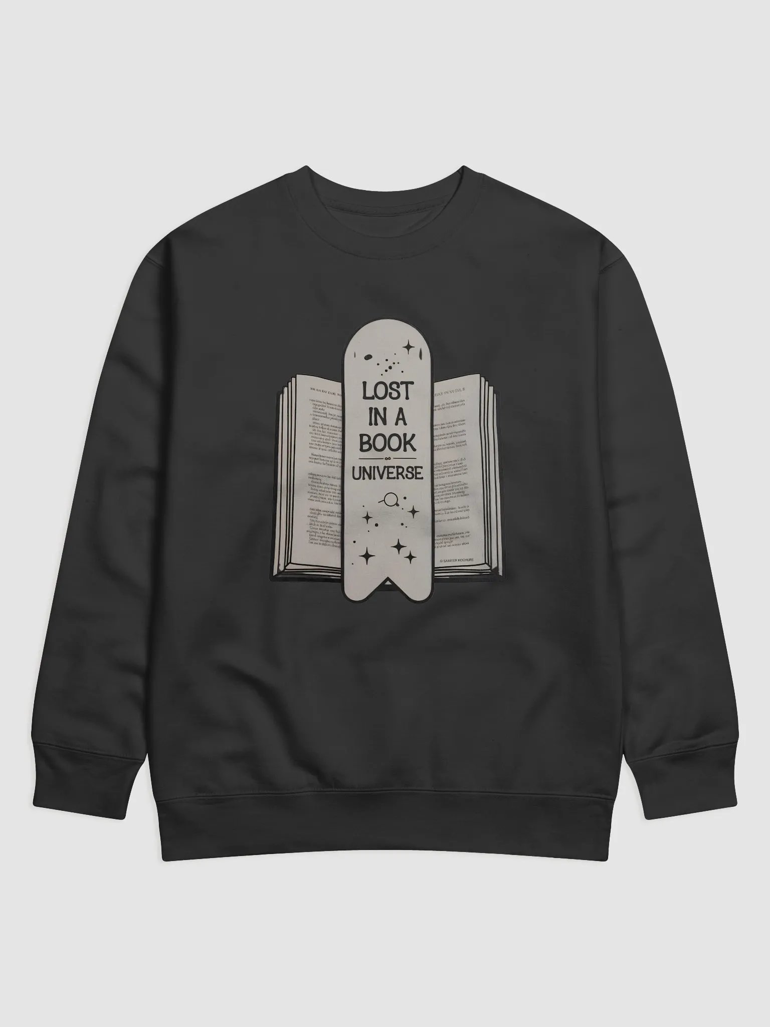 'Lost in a Book Universe' Premium Sweatshirt product image (1)