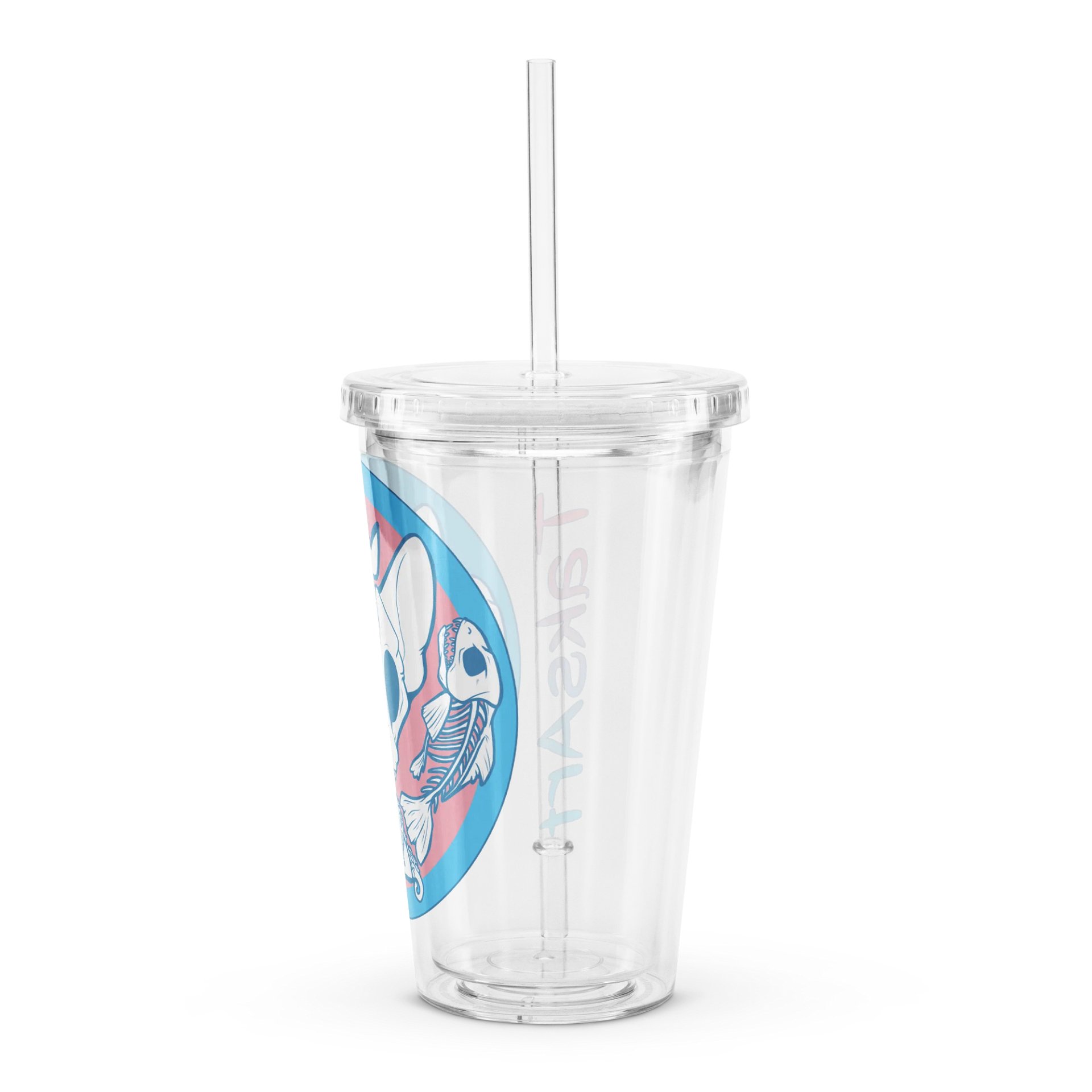 Cup with Straw - Trans Pride product image (4)