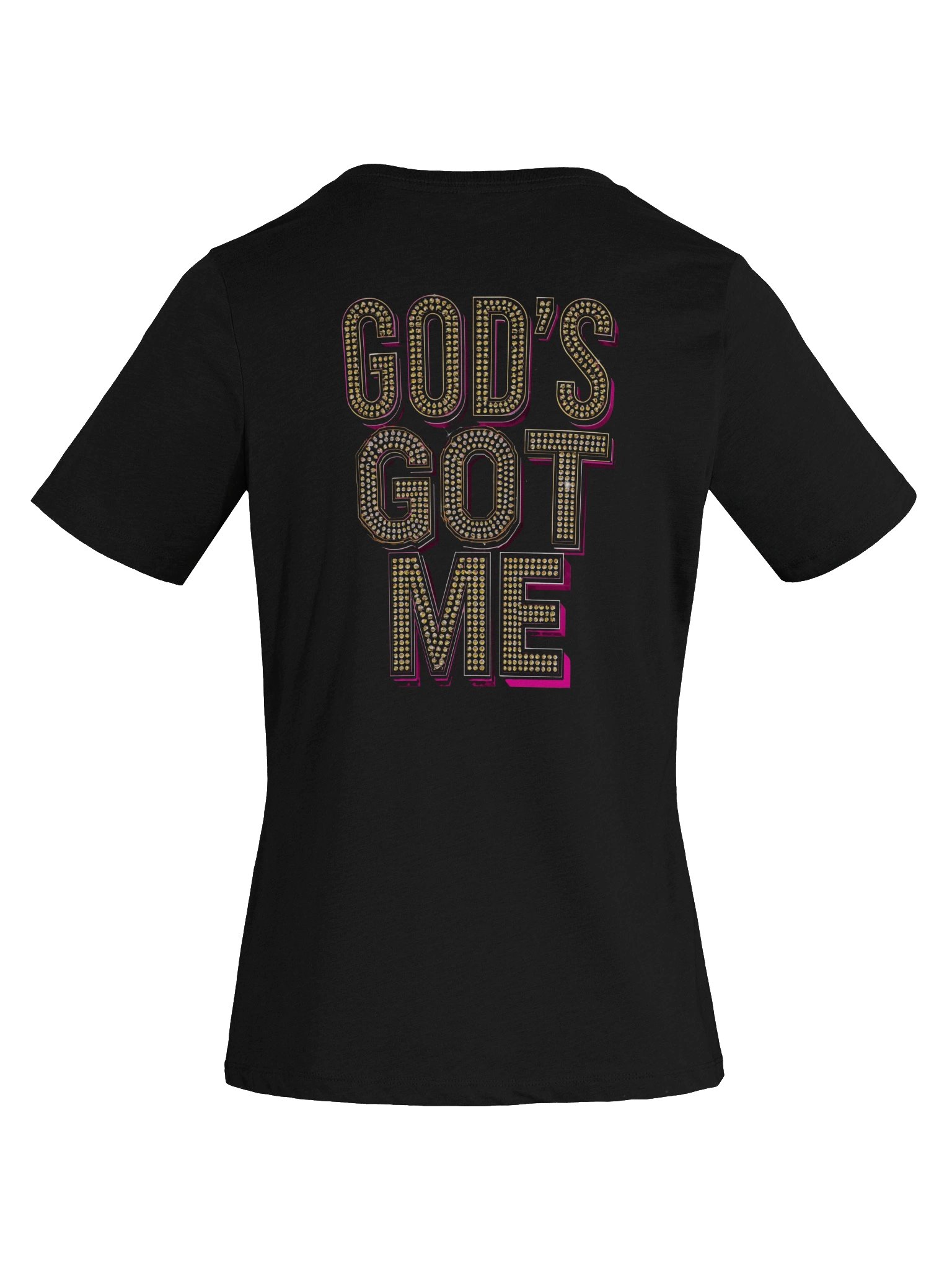 God's Got Me - Elegant V-Neck Tee product image (8)